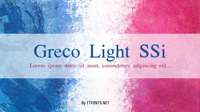 Greco Light SSi example
